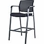 Lorell Contemporary Fabric Full Back Industrial/Shop Stool, Black/Gray (LLR30954)~#|#~FEB73E26-9A2B-45D3-A3FAC199D17AEAFE_sc7