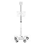 Viva Comfort Steel Welch Allyn 4400 Vital Signs Monitor Steel Mobile Stand with Storage Basket, White (ADIME911-01-MK)~#|#~FEB87B6B-B211-438C-B5BF77BEA7C03048_sc7