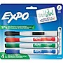 Expo Magnetic Dry Erase Markers, Fine Tip, Assorted Colors, 4/Pack (1944746)~#|#~FECAD7FA-2CD8-4C72-A59D800326809531_sc7