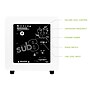Kanto SUB8 KTSUB8VMW 300W Indoor Subwoofer Speaker, Matte White~#|#~FEDAE1F9-D272-401F-A26718E69C972B2D_sc7