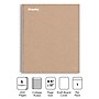 Staples Premium 5-Subject Notebook, 8.5" x 11", College Ruled, 200 Sheets, Brown (TR52122)~#|#~FEDEA18E-EEEF-49F6-A725B5F85E701816_sc7