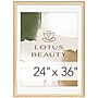 Staples 24" x 36" Plastic Poster Frame, Wood Grain (PPFRM-SB-B-2436)~#|#~FEF02DB0-2A75-4259-98B59BAB101E8D8A_sc7
