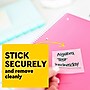 Post-it Transparent Pop-up Super Sticky Notes Combo Pack, 2" x 2", Assorted Colors, 30 Sheets/Pad, 2 Pads/Pack (600-2COL) ~#|#~FF0A7AF4-51EA-4D51-B1895A037BD9E8AE_sc7