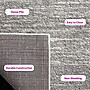 Safavieh Adirondack Collection 6' Square Area Rug, Machine Made, Ivory/Silver (ADR113B-6SQ)~#|#~FF0C18E8-C173-490A-BDC1A68FAB96DD12_sc7