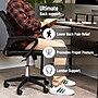 Mind Reader Memory Foam Ergonomic Back Cushion, Black (BACKFOAM-BLK)~#|#~FF70B59F-B400-4855-910DEEE5717B26B0_sc7