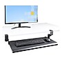 StarTech Height-Adjustable Under-Desk Keyboard Tray, Clamp-on, Ergonomic, Sliding, up to 26.5lb  (KEYBOARD-TRAY-CLAMP1)~#|#~FF803BF2-CDF0-4850-BAED3252A0B76595_sc7