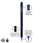 uni-ball Jetsream 101 Ballpoint Pen, Medium Point, 1.0mm, Blue Ink, Dozen (1768012)~#|#~FF80BDB4-04FE-4548-AFAAF8B51603BFDD_sc7