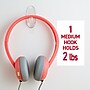 Command Medium Hooks Cabinet Pack, 2 lb., Clear, 50/Pack (17091CABPK)~#|#~FFA0DE3C-DEBF-4CCC-9288842BAFD65B60_sc7