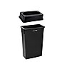 Alpine Industries Plastic Indoor Slim Commercial Trash Can with Lid, 23 Gallon, Black (477-BLK-PKG1)~#|#~FFC36853-169E-4EA5-BF725398CED8B983_sc7