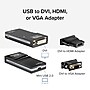 Plugable USB Mini-B to HDMI /DVI/VGA Adapter, Male to Female, Black (UGA-165)~#|#~FFD851CD-F74D-4F6D-B687F864D744727B_sc7