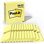 Post-it Notes, 3" x 3", Canary Collection, 100 Sheet/Pad, 24 Pads/Pack (654-24VAD-B)~#|#~FFD9E515-84ED-415E-99E64B304C33D35A_sc7