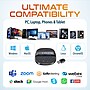 Delton C4700 Noise Reducing 360° Voice Pickup Wired/Wireless Conference Speaker Speakerphone, Black (DSC4700-WR)~#|#~FFDA9EAC-5939-4B66-97471ABD45800EF2_sc7