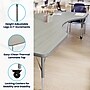 Flash Furniture Wren Kidney Activity Table, 96" x 48", Height Adjustable, Light Gray Top/Silver Frame (XUA4896KDLGTAC)~#|#~FFE3DA79-7798-41EA-95B463E5BA5B65B9_sc7