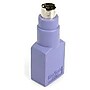 Startech USB A to PS/2 Keyboard Adapter, Female to Male, Purple (GC46FMKEY)~#|#~im1g28143_sc7