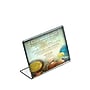 Azar Sign Holder, 7" x 5.5", Horizontal, Table Top, Clear, Acrylic, 10/Pack (112721)~#|#~m000008502_sc7