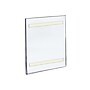 Azar Sign Holder, 7" x 11", Vertical, Wall Mounted, Clear, Acrylic, 10/Pack (122019)~#|#~m000008535_sc7