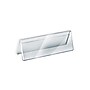 Azar Nameplate Holder, 11" x 3", Horizontal, Table Top, Clear, Acrylic, 10/Pack (192806)~#|#~m000008773_sc7