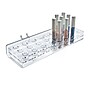 Azar 24 Compartment Mascara & Cosmetic Tray, Slatwall/Counter Top, Clear, 2/Pack (225535)~#|#~m000008899_sc7