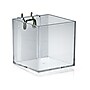 Azar Displays 4" Cube Bin for Pegboard or Slat wall, 4/Pack (256105)~#|#~m000009028_sc7