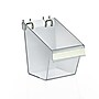 Azar Displays 6.88" x 5.35" Pegboard Bucket, Clear, 4/Pack(556127)~#|#~m000009211_sc7