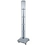 Azar 60" x 4" Standard Interlocking Pegboard Display Tower, Clear (700226-CLR)~#|#~m000009504_sc7