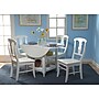 TMS Cottage 30 3/4" x 48" x 26" Rubberwood 5 Piece Dining Set, White~#|#~m000020864_sc7