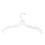 Nahanco 17" Plastic Jumbo Weight Dress Hanger, Clear, 100/Pack  (405)~#|#~m000022270_sc7