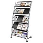 Alba Literature Holder, 9.4" x 12.6", Black Metal (DD5GM)~#|#~m000032103_sc7