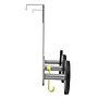 Alba Stylish Over the Door Coat Triple Hook, Silver~#|#~m000032175_sc7