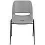 Flash Furniture HERCULES Ergonomic Shell Stack Chairs, Gray, 30/Pack~#|#~m000050971_sc7