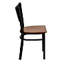 Flash Furniture HERCULES Coffee Back Wood Metal Restaurant Chairs, Cherry, 24/Pack~#|#~m000052456_sc7