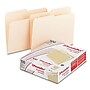 Pendaflex Recycled File Folder, 2/5-Cut Tab, Assorted, Letter Size, Manila, 100/Box (752 1/2)~#|#~m000053169_sc7