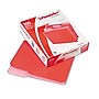 Pendaflex Recycled File Folder, 1/3-Cut Tab, Assorted, Letter Size, Red, 100/Box (152 1/3 RED)~#|#~m000053274_sc7