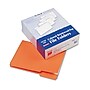Pendaflex Reinforced Top Tab File Folders, 1/3 Cut, Letter, Orange, 100/Box~#|#~m000053409_sc7