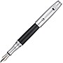 Monteverde® Invincia™ Fountain Pen, Broad Nib, Chrome~#|#~m000062570_sc7