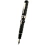 Conklin® Mark Twain Crescent Fountain Pen With Rose Gold Trim, Fine Nib, Black (CK71137)~#|#~m000062765_sc7