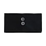 JAM Paper® Plastic Envelopes with Button and String Tie Closure, #10 Business Booklet, 5.25 x 10, Black, 108/Pack (921B1BLB)~#|#~m000067462_sc7