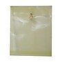 JAM Paper® Plastic Envelopes with Button and String Tie Closure, Legal Open End, 9.75 x 14.5, Yellow, 12/Pack (119B1YE)~#|#~m000068481_sc7