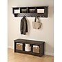 Prepac™ Wide Hanging Entryway Shelf, 60" x 11.5", Espresso~#|#~m000070315_sc7