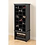 Prepac™ 61.25" Tall Shoe Cubbie Cabinet, Black~#|#~m000070345_sc7