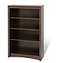 Prepac™ 4 Shelf Bookcase, Espresso~#|#~m000070421_sc7