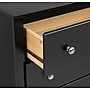 Prepac™ 28" Sonoma Tall 2 Drawer Nightstand With Open Shelf, Black (BDC-2428)~#|#~m000070441_sc7