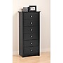 Prepac™ 53.25" Sonoma Tall 6 Drawer Chest, Black~#|#~m000070456_sc7