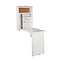 SEI MDF Fold-Out Convertible Desk, Winter White~#|#~m000098185_sc7