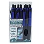 Monteverde S-106 Clip Action One-Touch Ballpoint Pen With Front Stylus, Blue, 12/Pack (MV36171)~#|#~m000102893_sc7