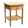Winsome 22" x 18" x 18" Solid/Composite Wood Curved End Table/Night Stand, Natural~#|#~m000115727_sc7