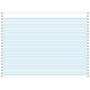 Printworks® Professional Computer Paper W/1/2" Blue Bar Highlight, 14 7/8" x 11", White, 2200 Sheets~#|#~m000182115_sc7