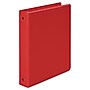 Wilson Jones 368 1 1/2" 3-Ring Non-View Binders, Red (WLJ36834NR)~#|#~m000234324_sc7