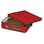 Household Essentials Holiday Charger Plate Storage Chest, Red (537RED)~#|#~m000291275_sc7
