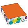 Mohawk BriteHue Multipurpose Colored Paper, 8 1/2" x 11", Orange, 500 Sheets/Ream~#|#~m000291744_sc7
